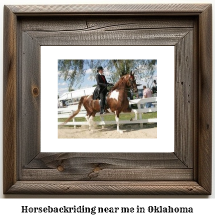horseback riding Oklahoma